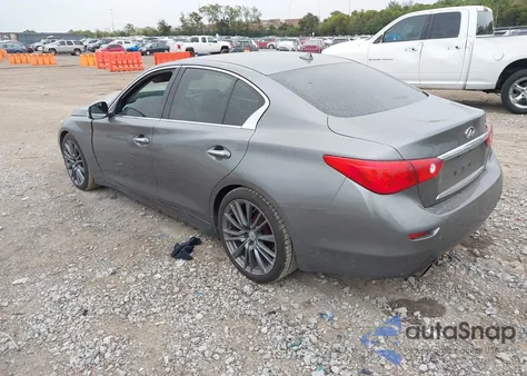2015 Infiniti Q50 Premium z USA, uszkodzony, nr VIN JN1BV7AP6FM336125